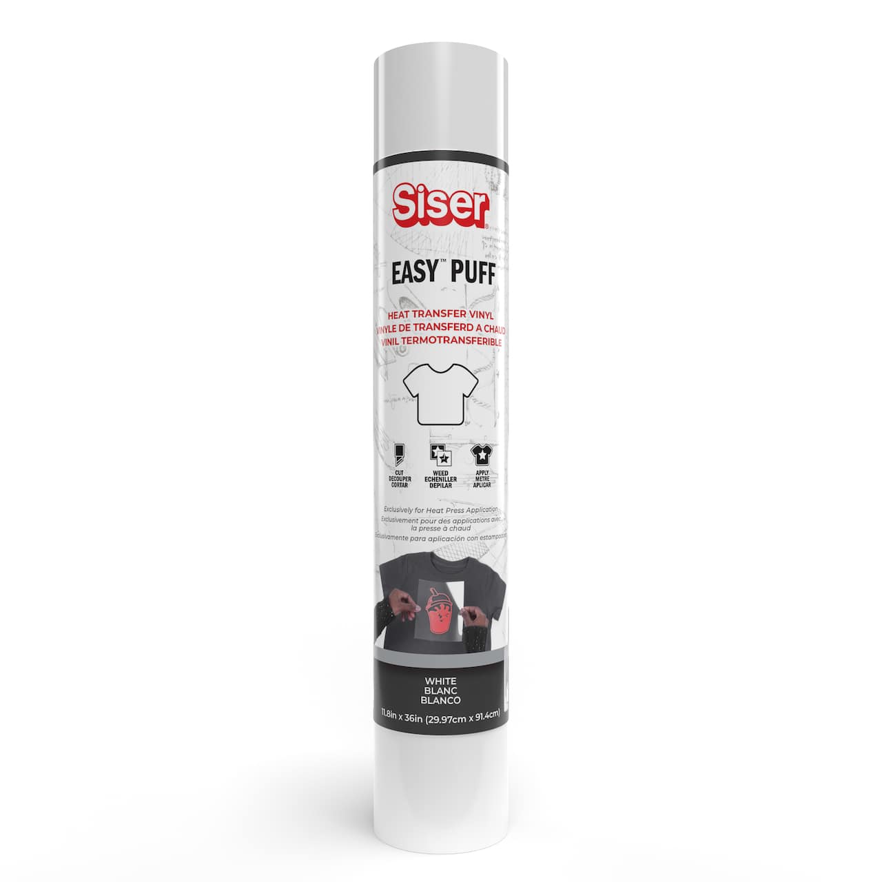 Siser Easy Puff Heat Transfer Vinyl 36 Color White Michaels siser-easy-puff-heat-transfer-vinyl-36-color-white-michaels